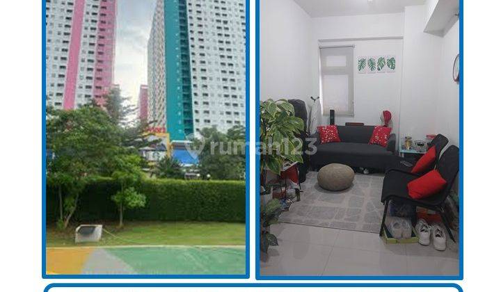 1 unit Apartemen Green Pramuka City Tipe 2 Bedrooms Semi Furnished. 1
