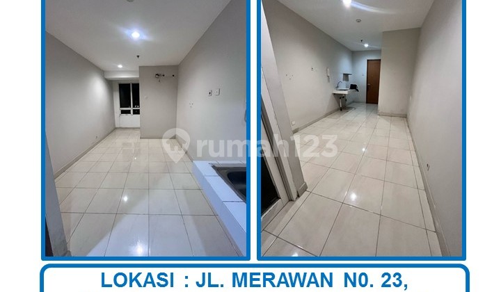 1 Unit Apartemen Cinere Bellevue Suite Tipe Studio Unfurnished.