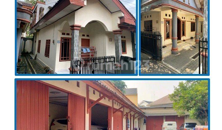Harga Spesial Rumah 1,5 Lantai Halaman Luas dan 2 Kontrakan SHM di Bambu Apus, Cipayung, Jakarta Timur.