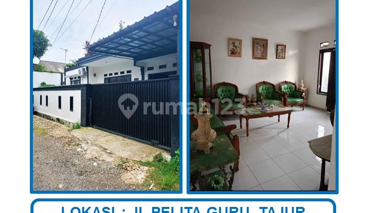Rumah Bagus SHM di Jl. Pelita Guru, Tajur Halang, Kabupaten Bogor.