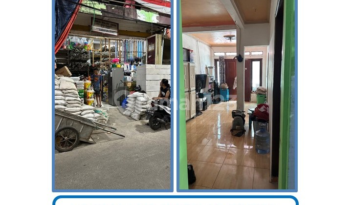 Ruko Bahan Bangunan 3 Lantai Beserta Barang Dagangan di Kampung Baru Klender, Jatinegara, Cakung, Jakarta Timur.
