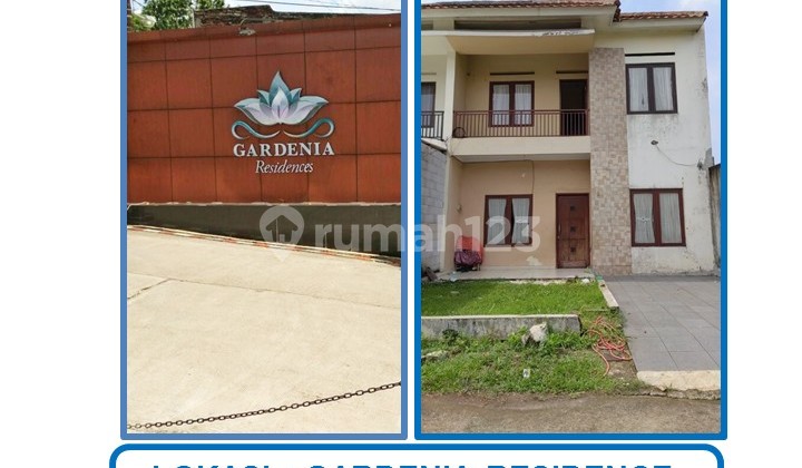 Rumah 2 Lantai SHM di Gardenia Residence Bojonggede, Bogor.
