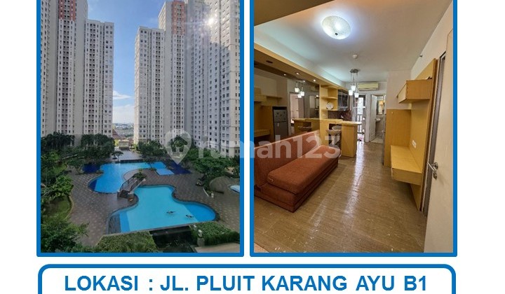 1 Unit Apartemen Green Bay Pluit 2 BR Full Furnished di Penjaringan, Jakarta Utara.
