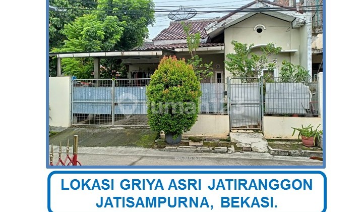 Harga Spesial Rumah Hook di Griya Asri Jatiranggon, Jatisampurna, Bekasi Harga Spesial Rumah Hook di Griya Asri Jatiranggon, Jatisampurna, Bekasi