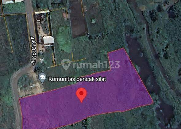  TN016 Dijual Tanah di Jl. Kp. Cayur, Sindangsono Balaraja 1