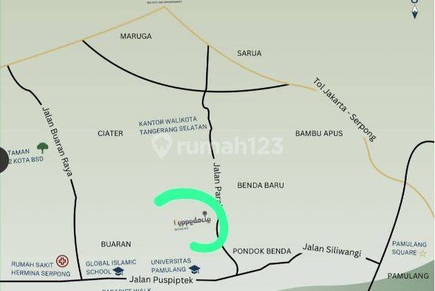 Tanah Lokasi Strategis di Cappadocia, Pamulang Tangsel 2