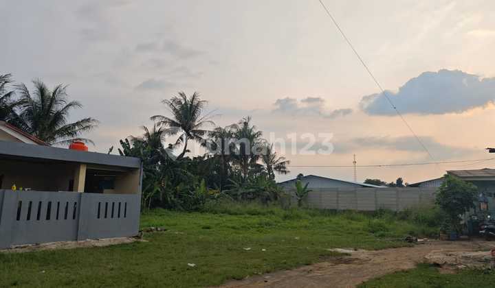 (JKTC743) Dijual Tanah dapat Bangunan di Gunung Sindur, Bogor 