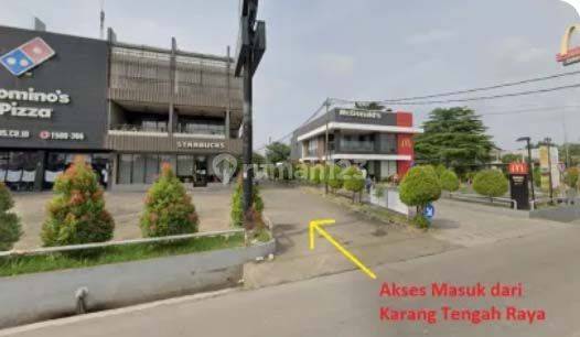 Dijual Tanah Komersial Cocok Cluster Rumah Bisnis Belakang Starbucks Karang Tengah 1