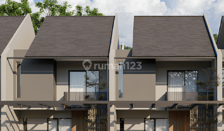 Rumah Townhouse 2 Lantai Baru Dengan Kolam Renang di Joglo 1