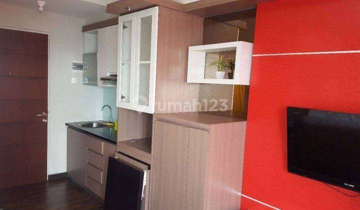 dapur dijual apartemen tipe studio taman