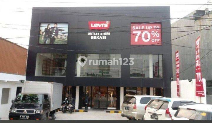 Ruko 4 Lantai Siap Pakai di Jalan Kalimalang, Bekasi Selatan 
 1