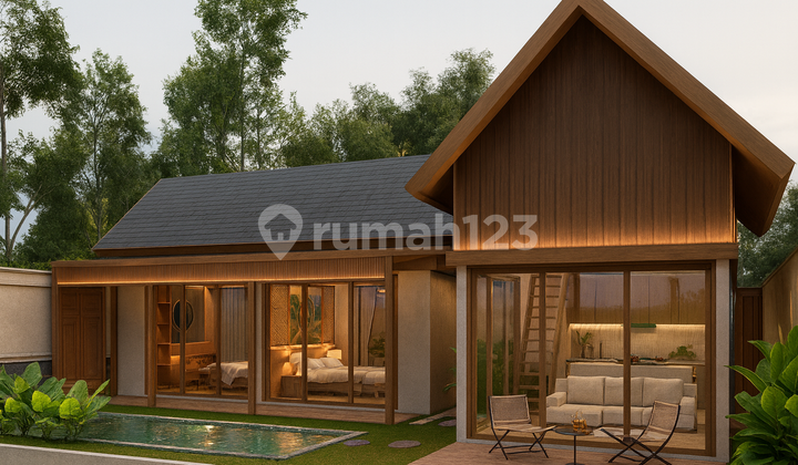 Walk to Kopi Klothok, 3-Bedroom Villa + Private Pool