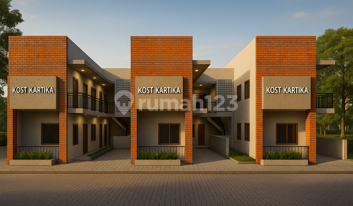 Dekat UGM, Kost di Banteng Permai, 9 Kamar 2 Lantai Full Furnish