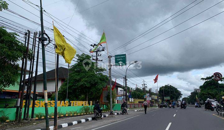 Tanah Murah Tempel Jogja 500 M Jl Magelang, Row Jalan 5 M 1