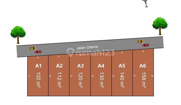 Barat Rs Ugm Jogja Tanah Murah Nempel Aspal, Pas Kost huni 2