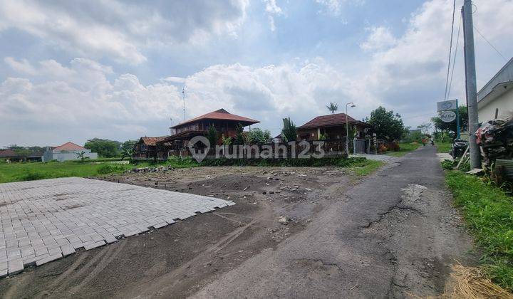 Dekat Cengkir Resto Jogja Tanah View Sawah, Akses Lebar 1