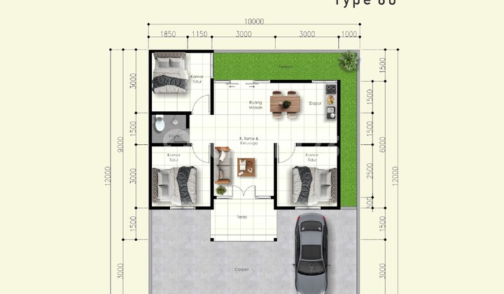 Classic House Ready to be Won, Near Wates City