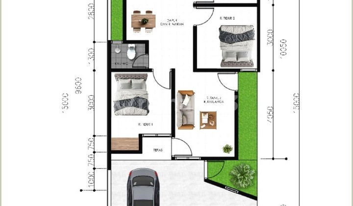 a 500 million rupiah Japandi style house near Glagah Beach, Wates, Yogyakarta 2