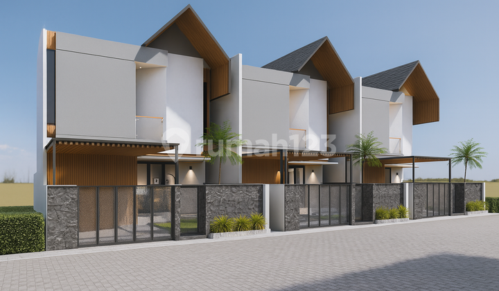 minimalist 2-story homestay with free swimming pool and merapi view minimalist 2-story homestay with free swimming pool and merapi view