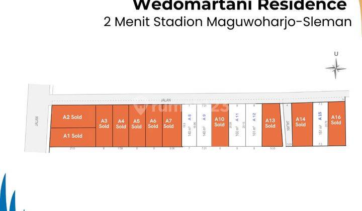 Tanah Sleman Shm, Dekat Rs Uad Wedomartani 2