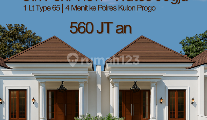 dekat uny wates, rumah 1 lantai 400 jutaan 2