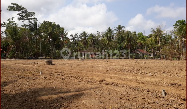 Cheap land in Godean, only 6 minutes from Ngijo Market.