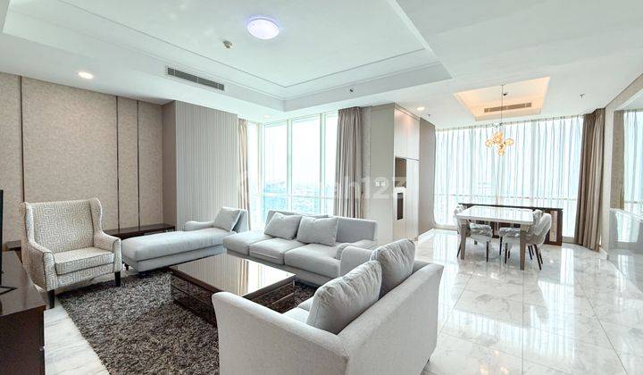Renovated The Peak Sudirman 3 Bedroom 232m2 Furnished Setiabudi 1