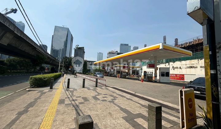 Dijual Kavling Langka 2.230m2 Eks Shell Satrio Kuningan Jaksel