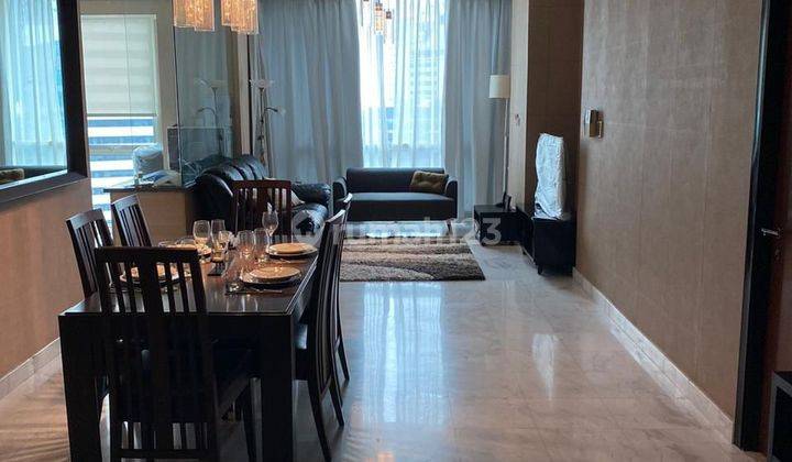 For Rent The Peak Sudirman 3 Bedroom Apartment Furnished Jaksel 1