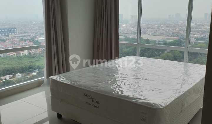 For Rent: Green Sedayu Apartment 3 BR Furnished, Taman Palem, West Jakarta