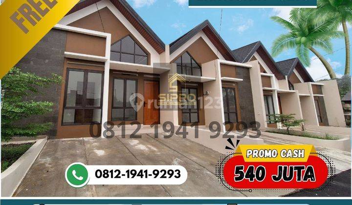 Rumah 1 Lantai Siap Huni Di Bakti Jaya Pamulang 500 Jutaan 1