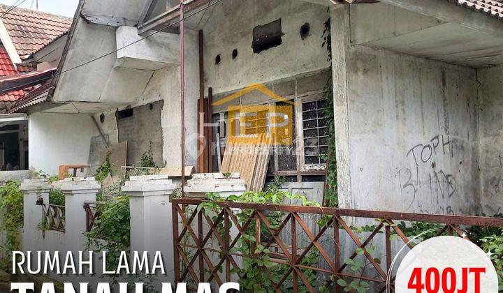 Dijual rumah lama butuh renovasi di tanah mas semarang 1