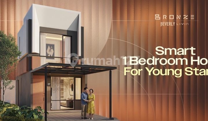Rumah Cluster Beverly Livin Bronze Park Serpong Lokasi Strategis