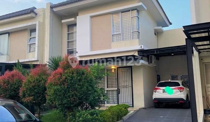 Dijual Rumah Jarang Ada  2 Unit  Bersebelahan (gandeng)  Di Serenade Lake