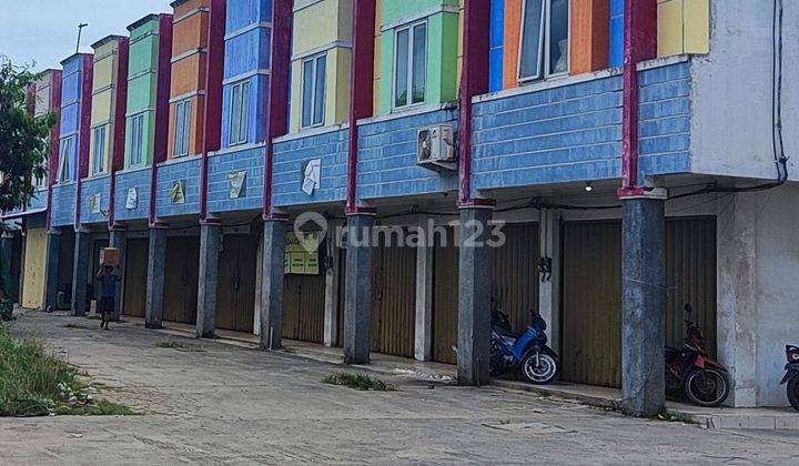 Dijual 5 Unit Ruko (Gandeng) 2 Lantai, Komplek Pergudangan 100, Jl Raya Salembaran, Teluk Naga, Tangerang 1