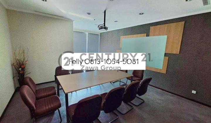 For Rent Office APL Tower Podomoro City - 260K/m²/Month, 281.17 m², Furnished, Central Park, West Jakarta