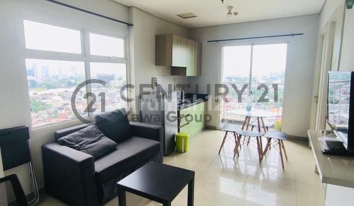 For Sale Cheap Madison Park Apartment - Fully Furnished 2BR (50 M²) Low Floor, 1,050 M, Central Park, West Jakarta
