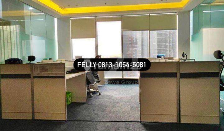 Gold Coast Office Pik Tower Eiffel Full Furnish Siap Huni 1