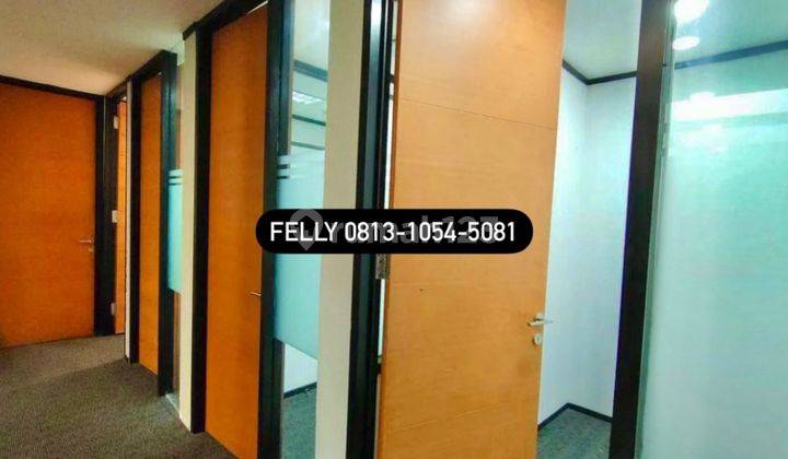 Disewakan Office Space Wisma Amex Siap Huni - Luas (227 m²) Unfurnished, 160 Ribu/m²/Bulan, Kebayoran Baru, Jakarta Selatan 2