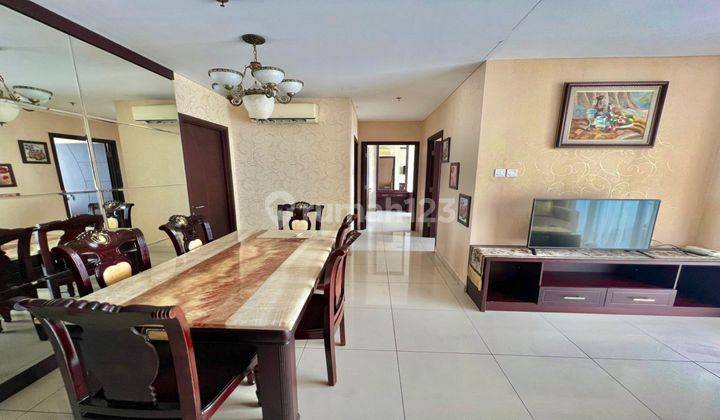 Apartemen Central Park Residences - 2BR+1 (82.5 m²) Furnished Modern, Tower A, High Floor, 145 Juta/Tahun, Central Park, Jakarta Barat 1