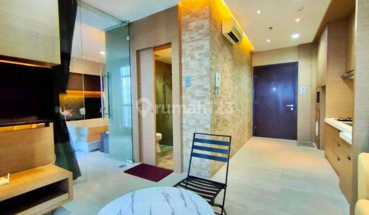 Apartemen Central Park Residences - 1BR (44 m²) Furnished Bagus, Tower B, High Floor, City View, 1,590m, Central Park, Jakarta Barat 2