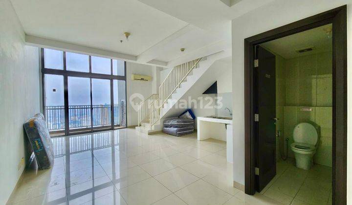 Murah Disewakan Soho Residences - Tipe Maple (102.6 m²) Semi Furnished, High Floor, City View, 75 Juta/Tahun, Central Park, Jakarta Barat 2