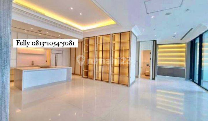 Jual Apartemen St Regis Residence – 3+1 BR (371 m²) Semi Furnished, Built In, Lantai Tinggi, View Bagus - 28m, Setiabudi, Jakarta Selatan 1