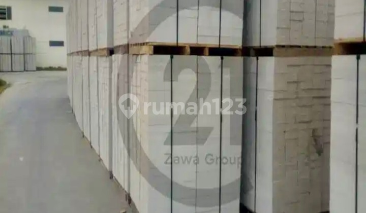 For Sale Hebel Factory Greenland Industrial Area Cikarang Park - L/B 36,446 m² / 19,000, Shgb, 100m, Cikarang, West Java