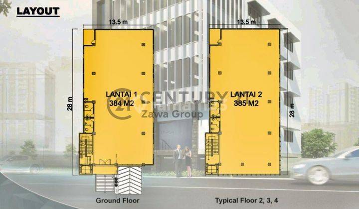 Dijual Murah Gedung 5.5 Lantai Di Pramuka Raya - T/B 759 M² / 2.107 M², Shm, 47M, Cempaka Putih, Jakarta Timur 1