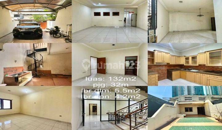 Dijual Murah Rumah 3.5 Lantai Di Keadilan Raya - 6BR+1, Shm, 4.5m, Tamansari, Jakarta Barat 1