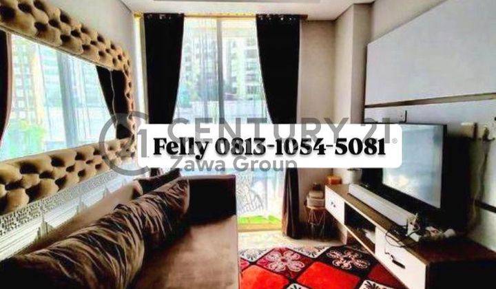 Dijual Apartemen Taman Anggrek Residences 1BR 38 M² Furnished, Tower F, Low Floor, 1.050 M, Taman Anggrek, Jakarta Barat 1