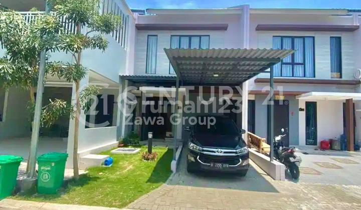 Cheap Rental Nice House Casa Jardin 2 Floors - 3BR+1 (Size 6x17) Newly Occupied -/+ 2 Years, 105 Million/Year, Cengkareng, West Jakarta