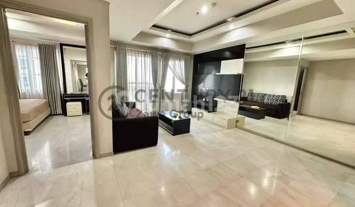 For Sale Cheap Royal Mediterania Garden Apartment - 2BR+1 (76 m²) Semi Private Lift, Furnished, High Floor, 2.2 M, Tanjung Duren, West Jakarta