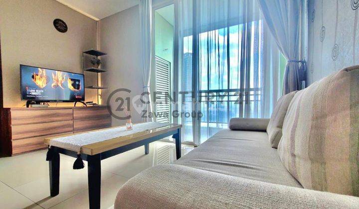 Disewakan Murah Apartemen Central Park Residences 1BR 44 M² Furnished, Tower Amandine, Middle Floor, 84 Juta tahun, Central Park, Jakarta Barat 1